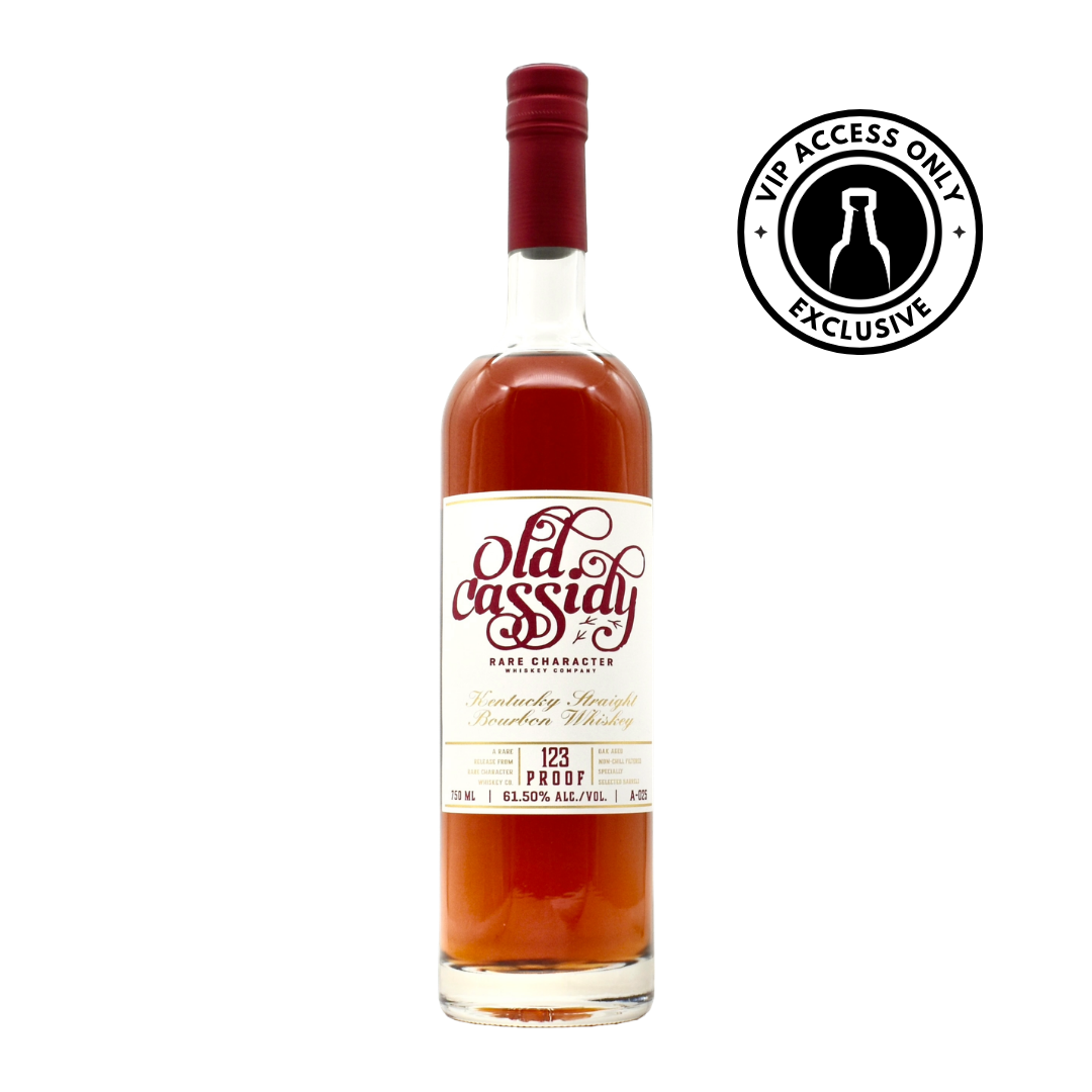 Rare Character Old Cassidy Bourbon 750ml | VIP Access