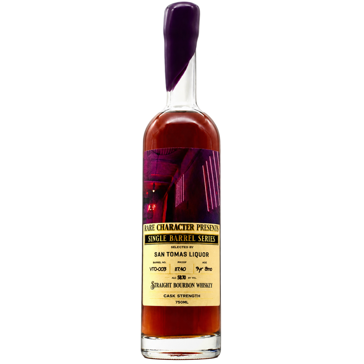 Rare Character 9 Year Straight Bourbon VTO-003