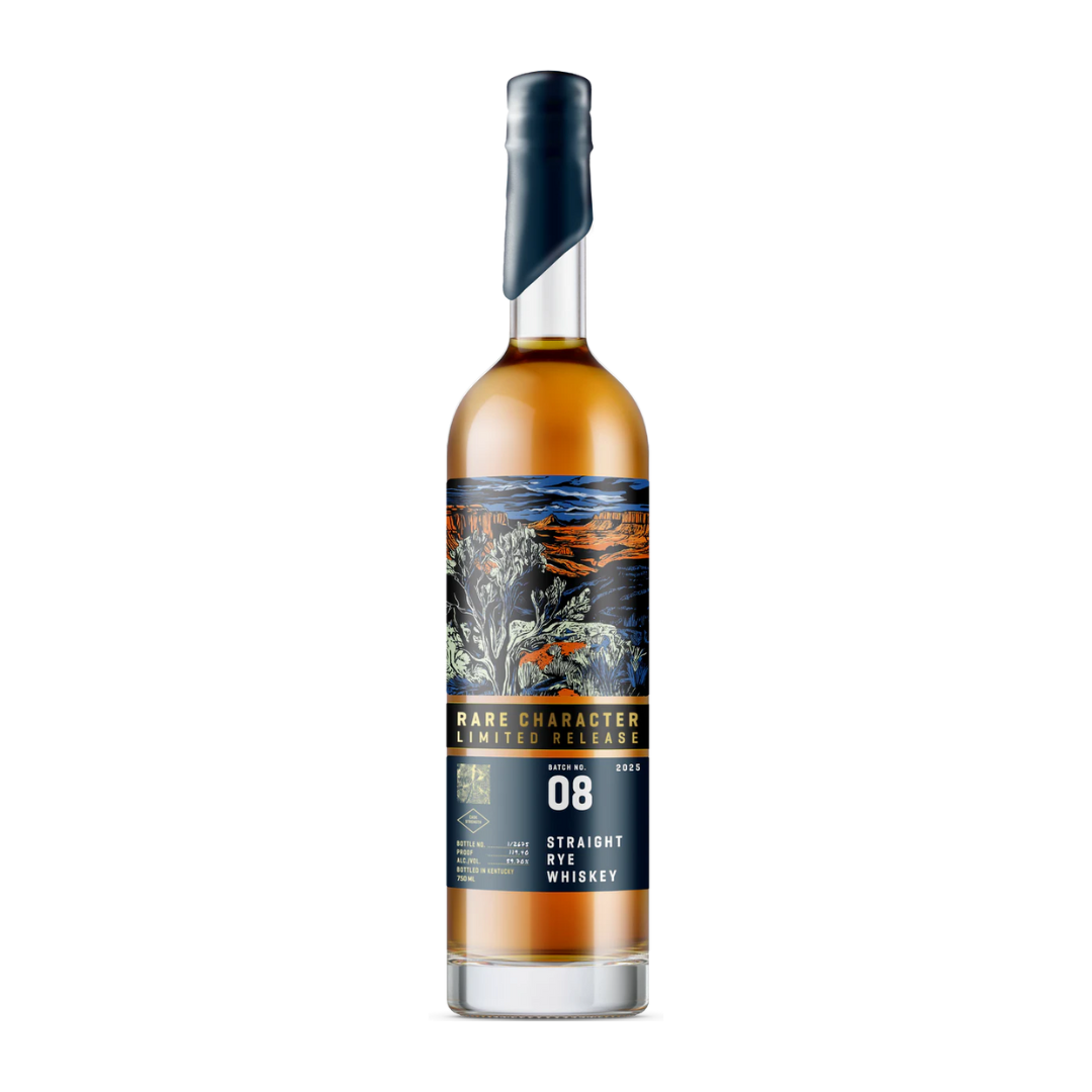 Rare Character Straight Rye Whiskey Batch 8 750ml