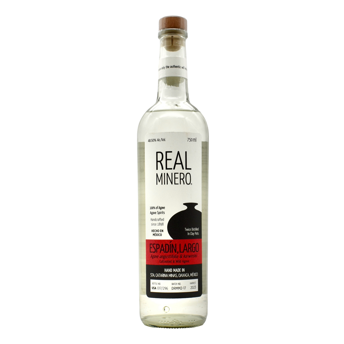 Real Minero Espadin Largo Mezcal 750ml