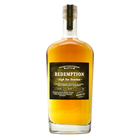 Redemption Bourbon High Rye 750ml