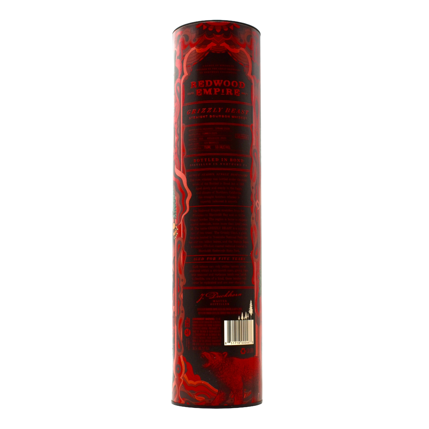 Redwood Empire Grizzly Beast Bourbon Batch 005 750ml