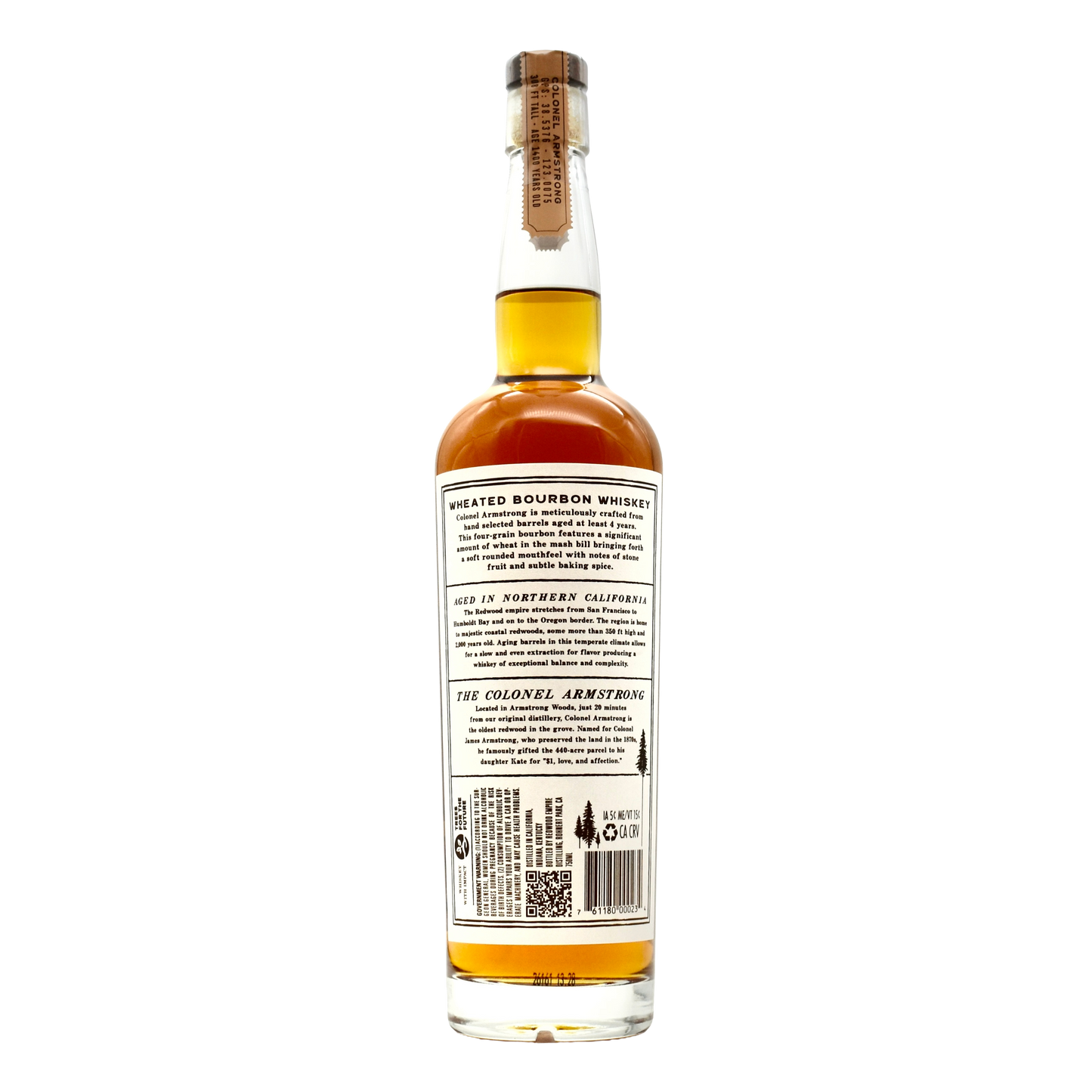 Redwood Empire Wheated Bourbon Armstrong 750ml