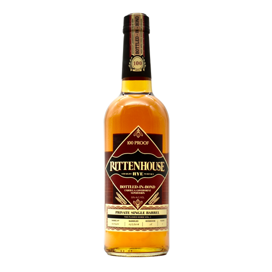 Rittenhouse Rye Whiskey Single Barrel 750ml