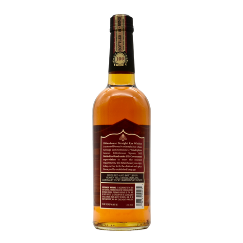 Rittenhouse Rye Whiskey Single Barrel 750ml