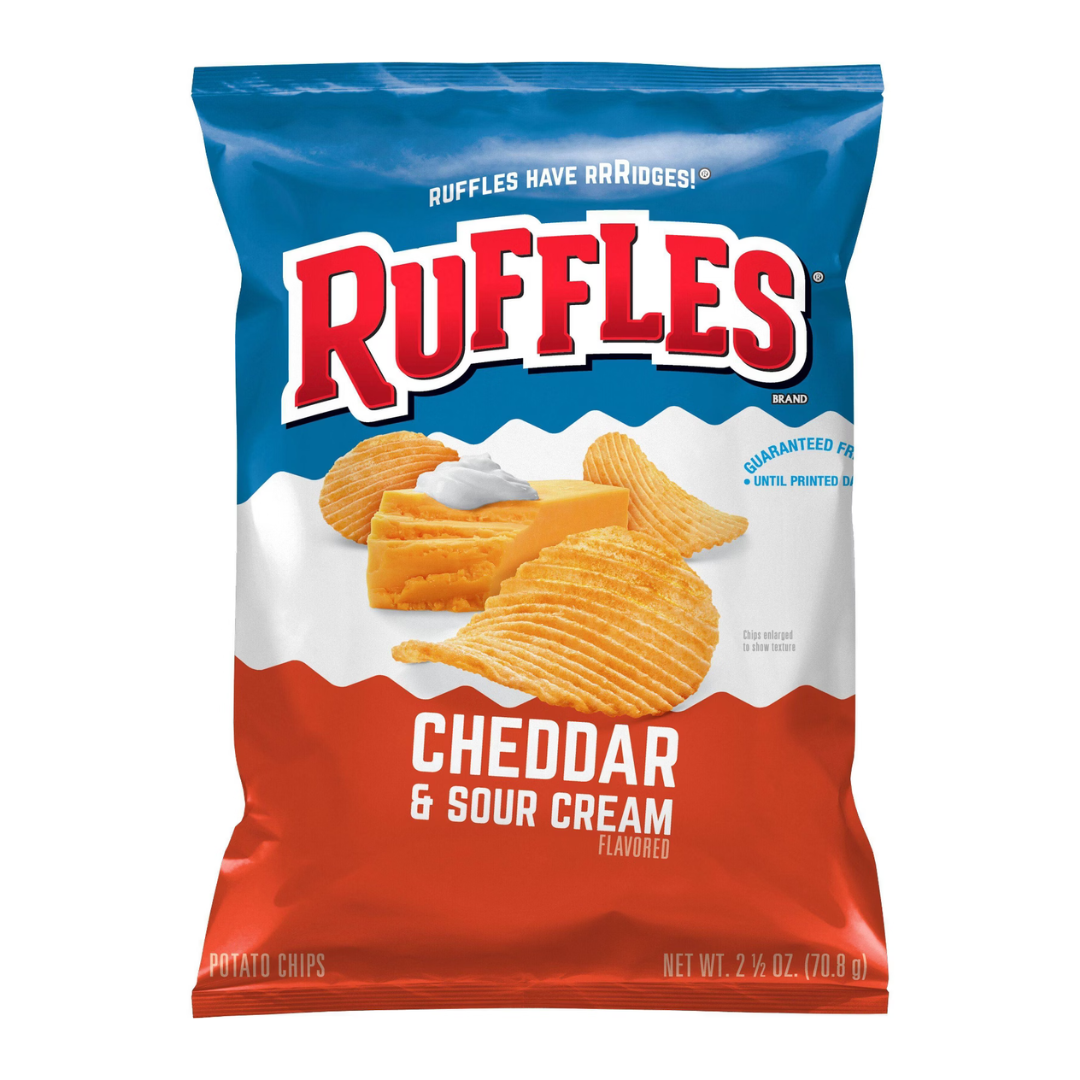 Ruffles Cheddar & Sour Cream 2.5 oz