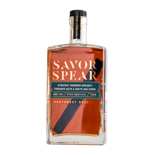 Northwest Spirits Savor Spear Straight Bourbon Whiskey 750ml