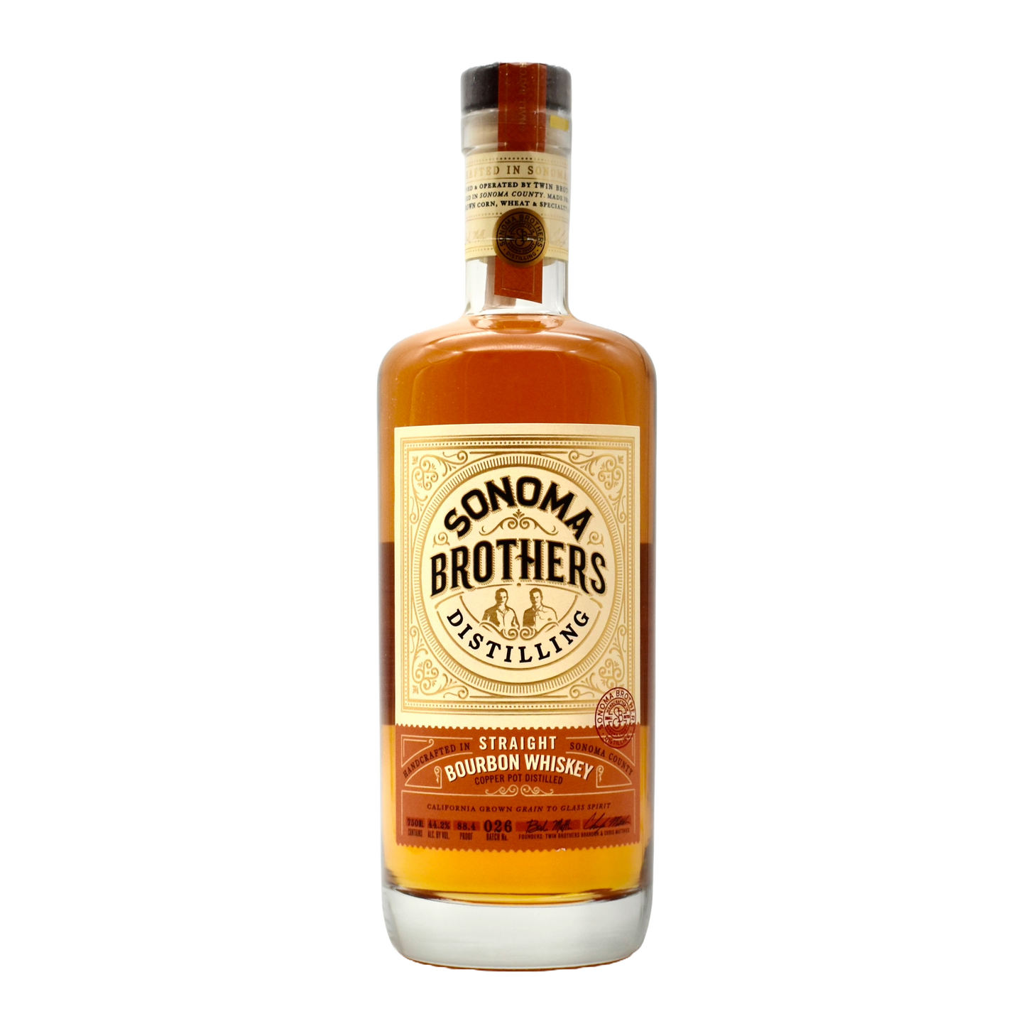 Sonoma Brothers Distilling Bourbon 750ml