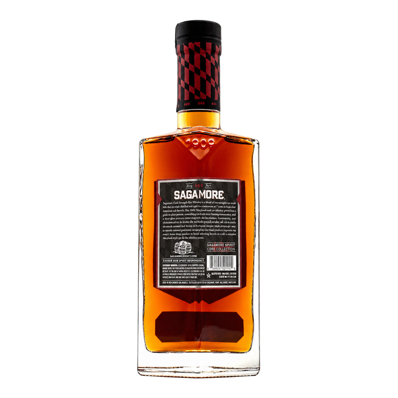 Sagamore Spirit 7 Year Cask Strength Rye Whiskey