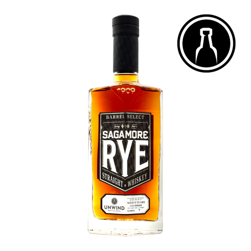 Sagamore Spirit 9 Year Single Barrel Rye Whiskey 750ml - Selected by Unwind