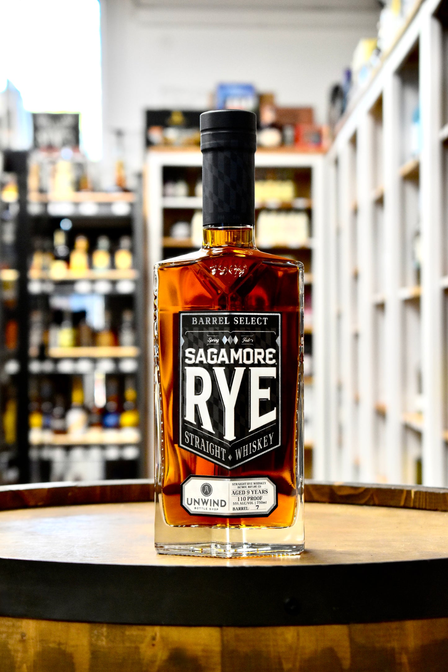 Sagamore Spirit 9 Year Rye Whiskey 750ml - Selected by Unwind