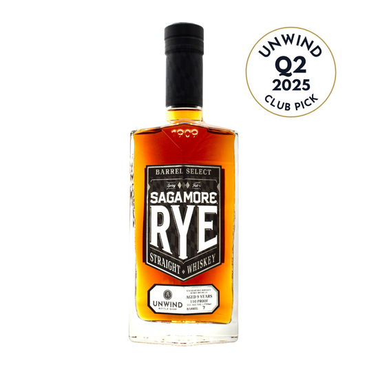 Sagamore Spirit 9 Year Single Barrel Rye Whiskey 750ml - Selected by Unwind