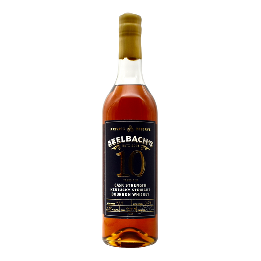 Seelbach's 10 Year Cask Strength Bourbon 750ml