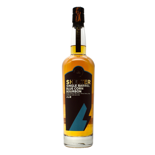Shelter Single Barrel Blue Corn Bourbon 750ml