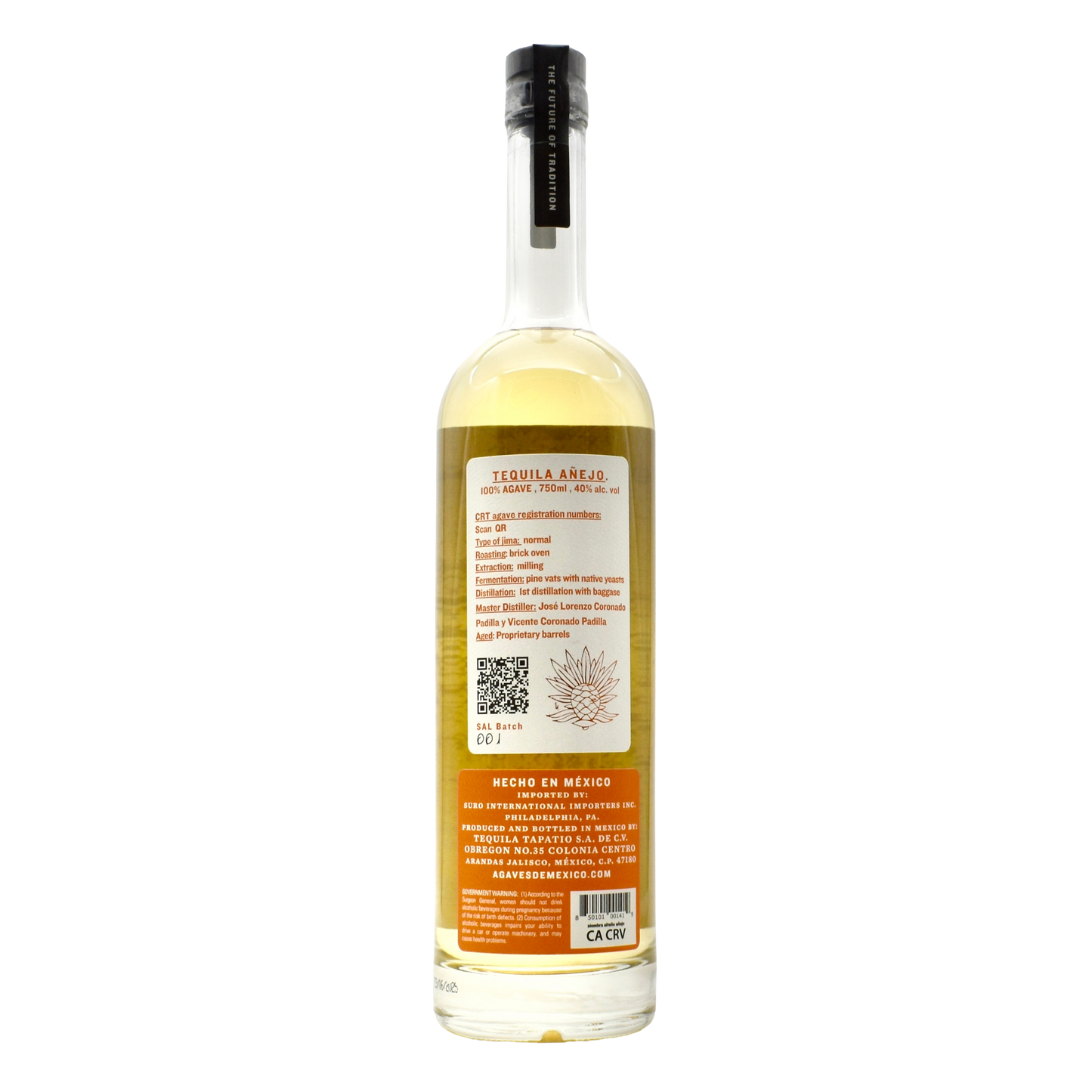 Siembra Alteno Anejo Tequila 750ml