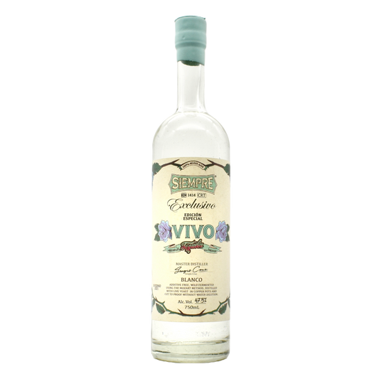 Siempre Exclusivo Vivo Blanco Tequila 750ml
