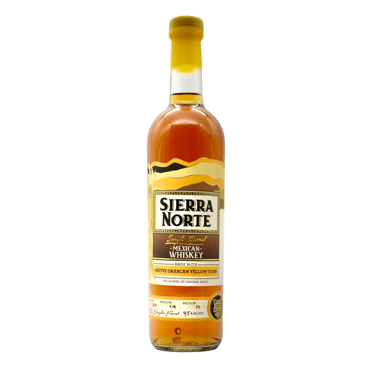 Sierra Norte Mexican Whiskey Yellow Corn 750ml