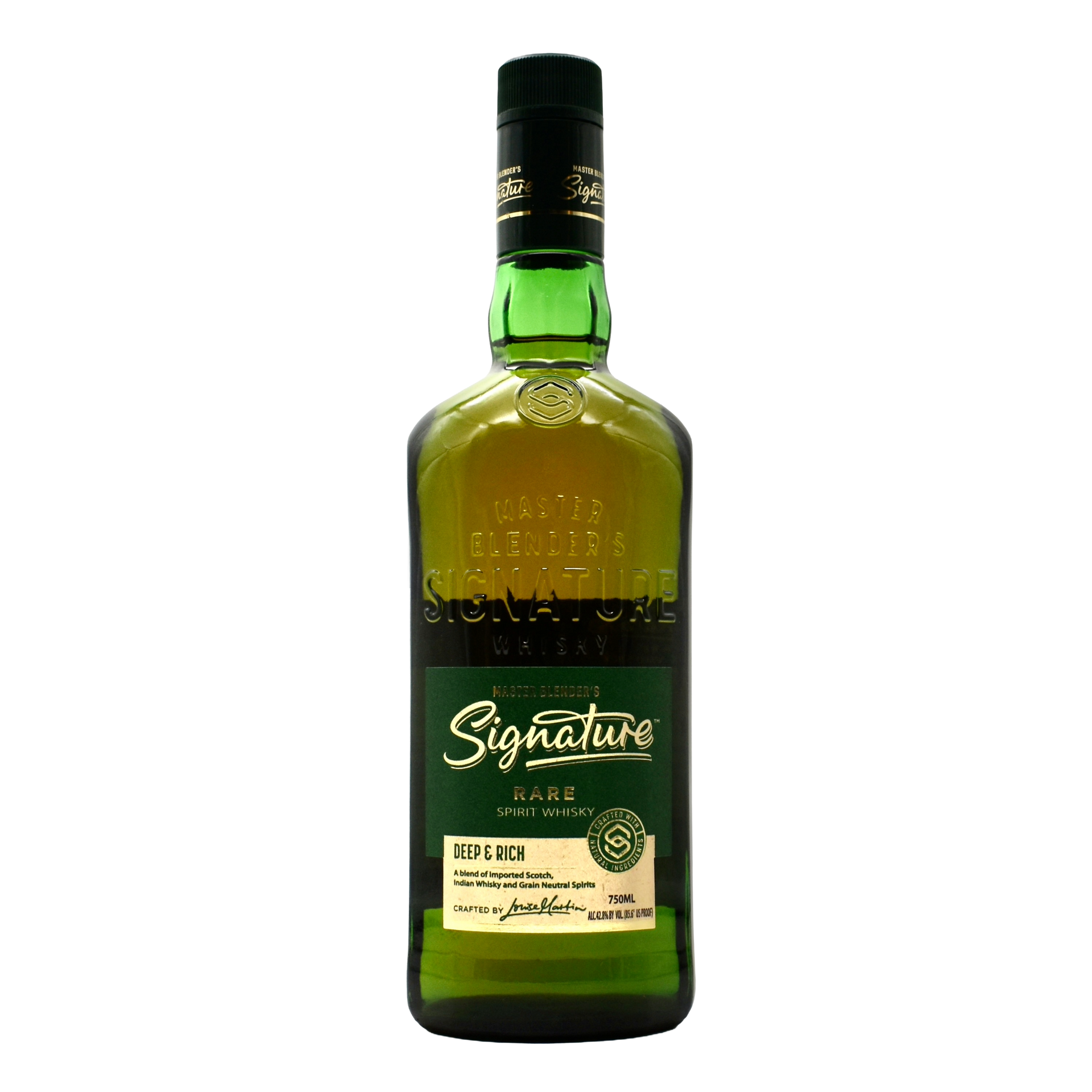 Signature Indian Whiskey 750ml – Unwind Bottle Shop, image size:1920x1920