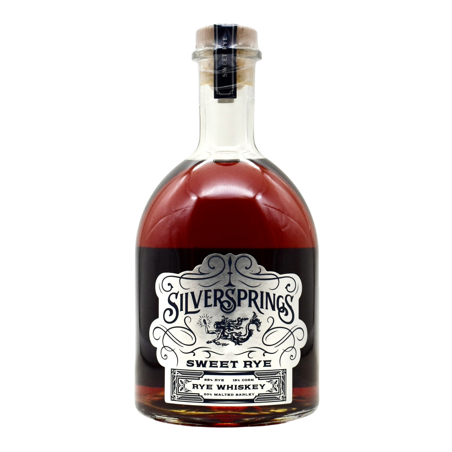 Silver Springs Cask Strength Single Barrel Sweet Rye Whiskey 750ml