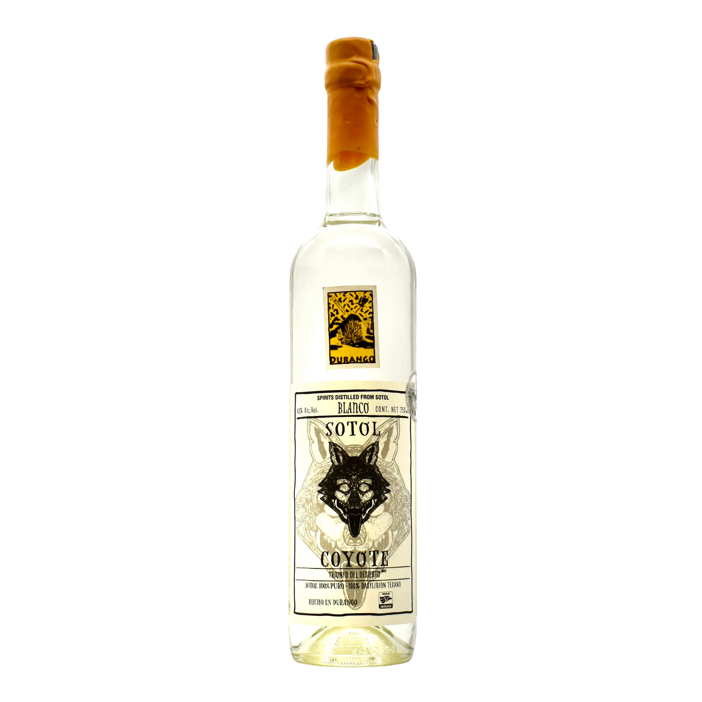 Sotol Coyote Durango Yellow Label 750ml