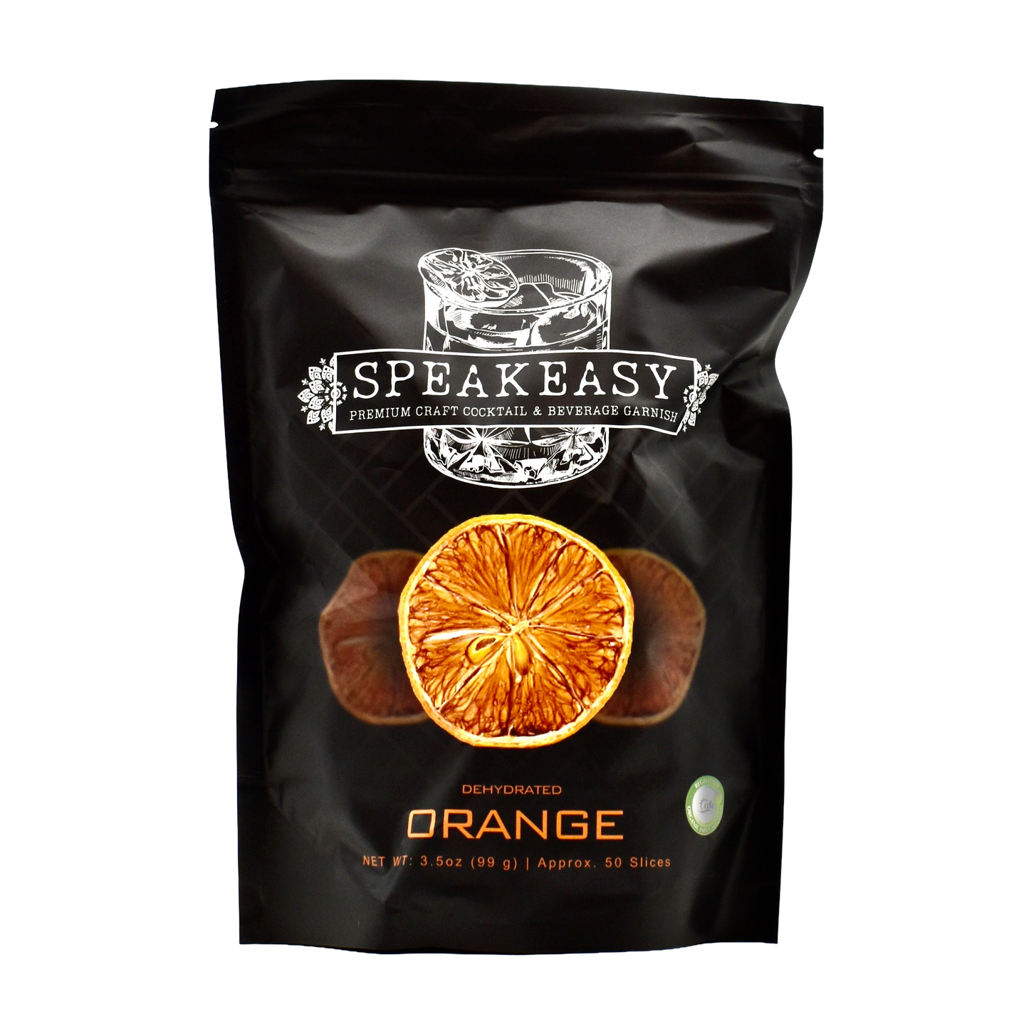Speakeasy Craft Cocktail Orange Garnish 3.5oz