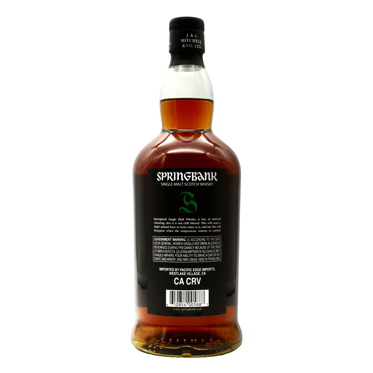 Springbank 15yr 750ml [MEMBERS ONLY]