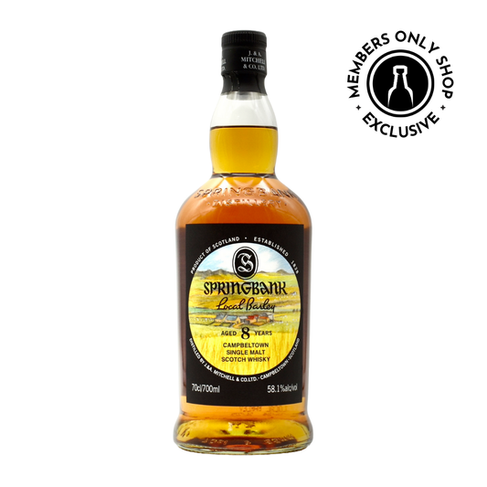 Springbank 8 Year Local Barley 700ml [MEMBERS ONLY]