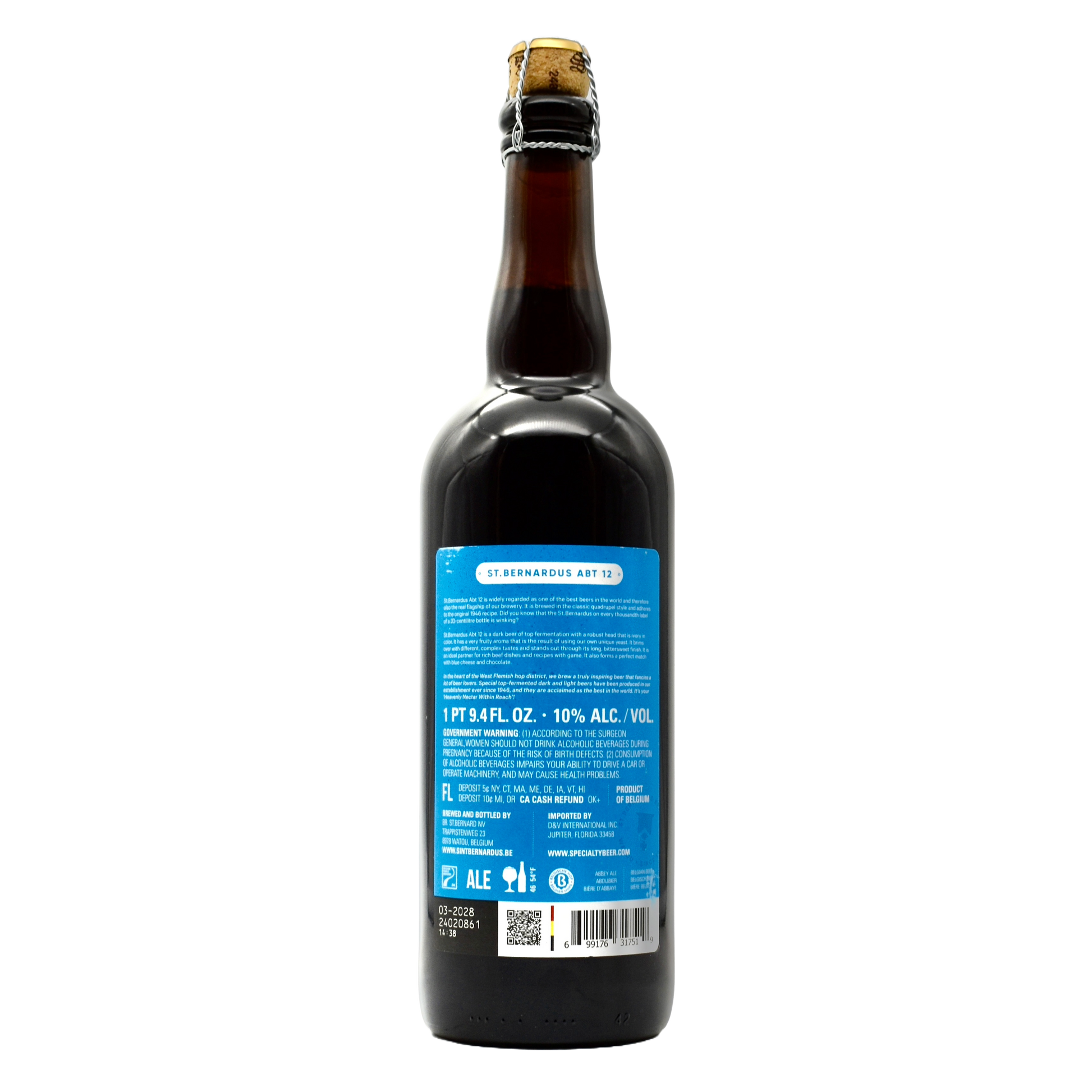 St Bernardus Abt 12 Belgium Style Ale 750ml – Unwind Bottle Shop St Bernardus Abt 12 Belgium Style Ale 750ml – Unwind Bottle Shop