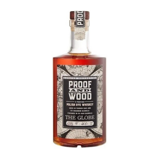 Proof And Wood The Globe 8 Yr Polish Rye Whiskey 750ml