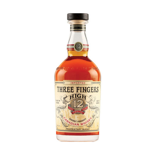 Three Fingers High 12 Yr Old Canadian Whisky 750ml