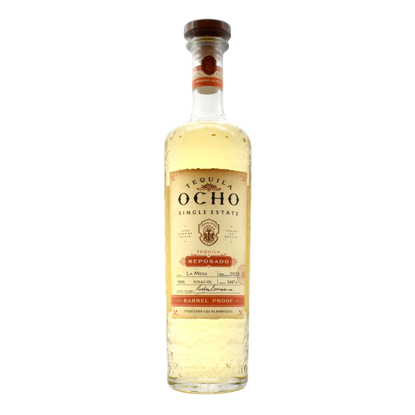 Tequila Ocho Reposado Barrel Proof 750ml