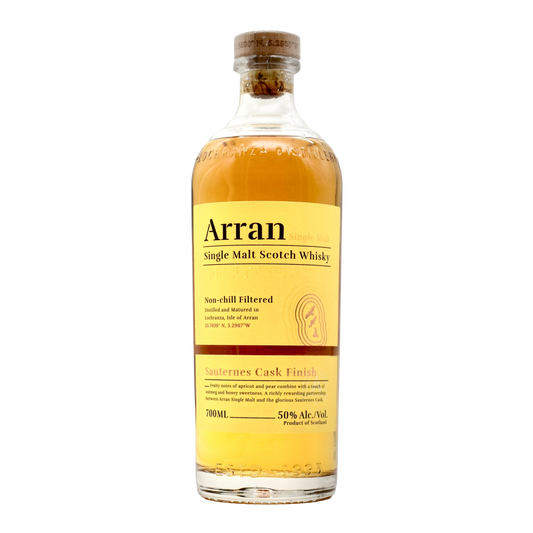 The Arran Malt Single Malt Scotch Whisky Sauternes Cask Finish 700ml