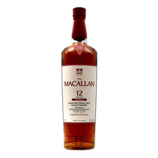 The Macallan Single Malt Scotch Sherry Oak Collection 12 Year 110 Proof 750ml