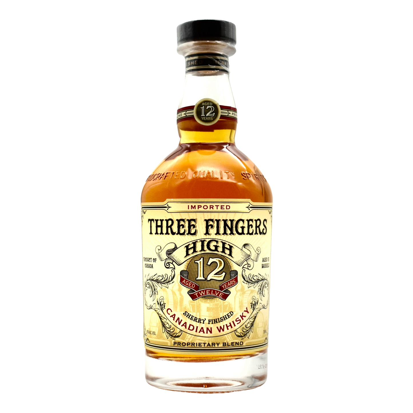 Three Fingers High 12 Year Old Canadian Whisky