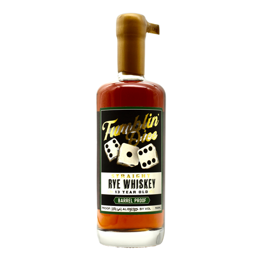Tumblin Dice 13 Year Barrel Proof Rye Whiskey 700ml