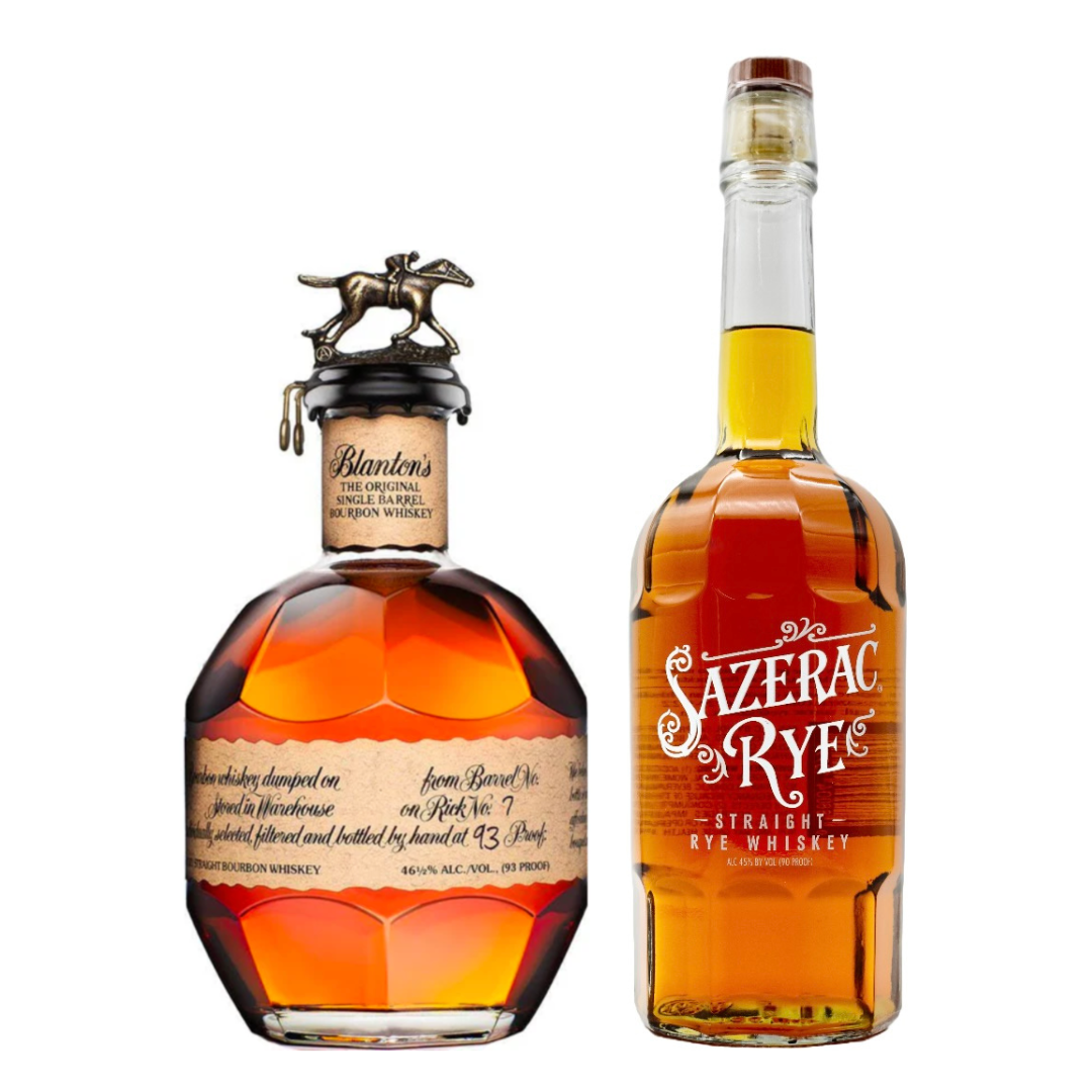 Blanton's Single Barrel & Sazerac Rye Combo (2x750ml) [Limited Combo]