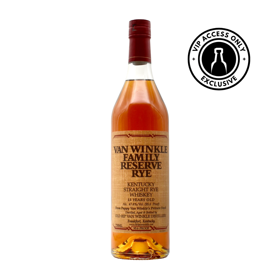 Van Winkle 13 Year Rye Whiskey 750ml | VIP Access