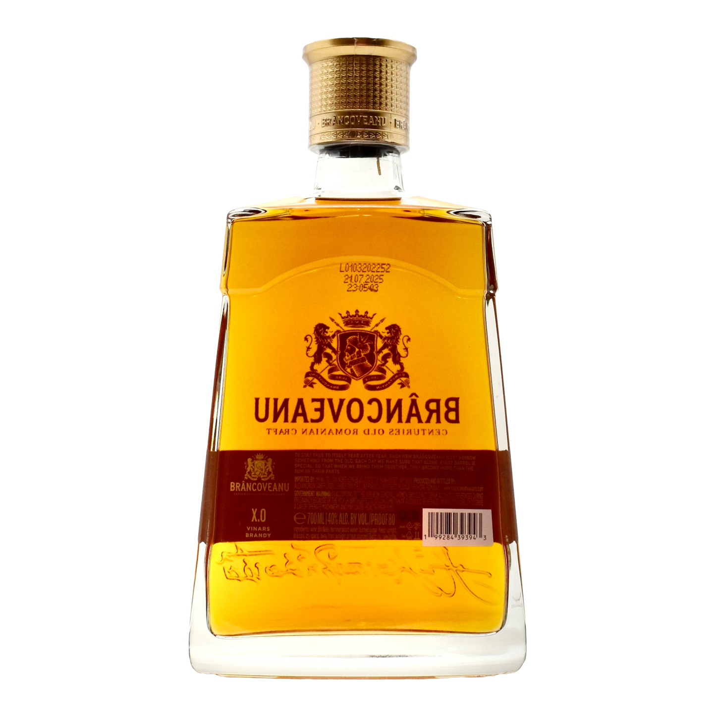 Vinars Brancoveanu XO Brandy 700ml