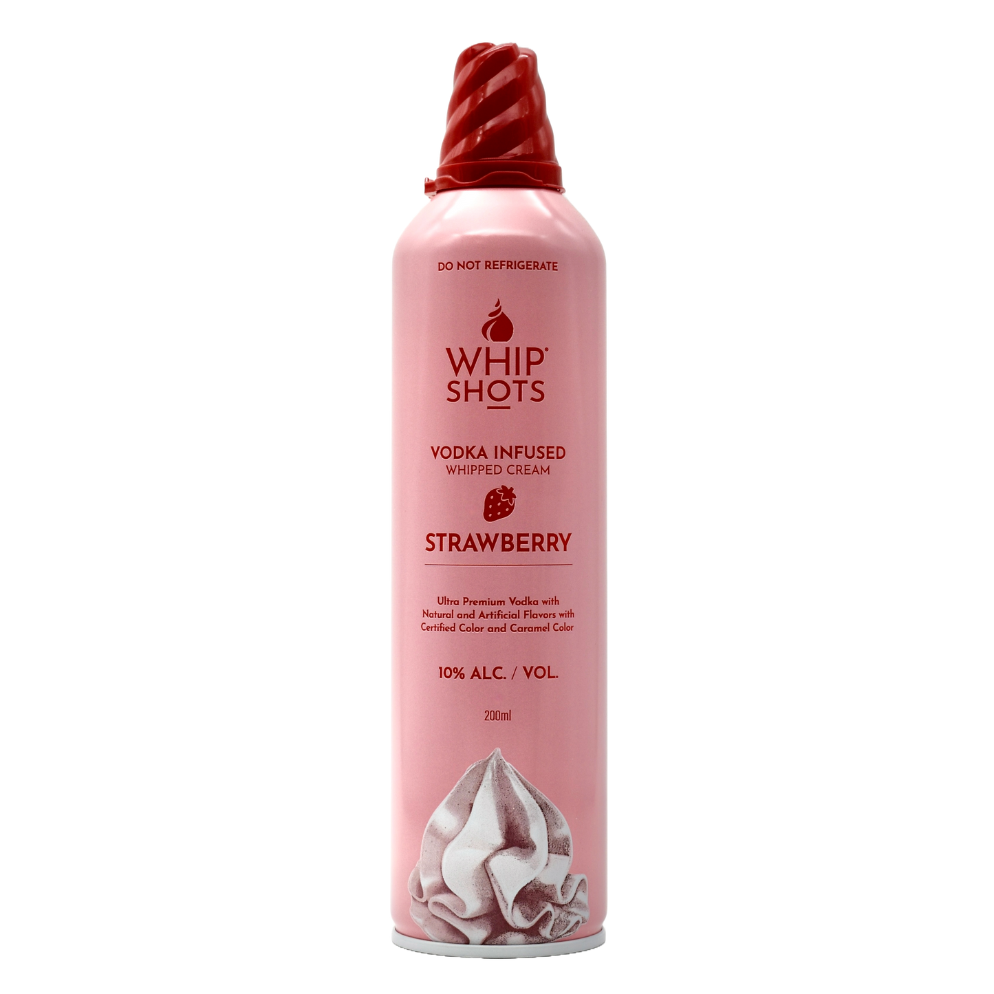 Whipshots Strawberry Whipped Cream 200ml