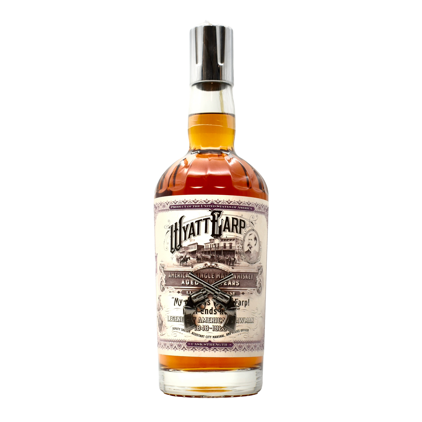 WWS Wyatt Earp 13 Year American Whiskey Hazmat ~160 Proof 750ml