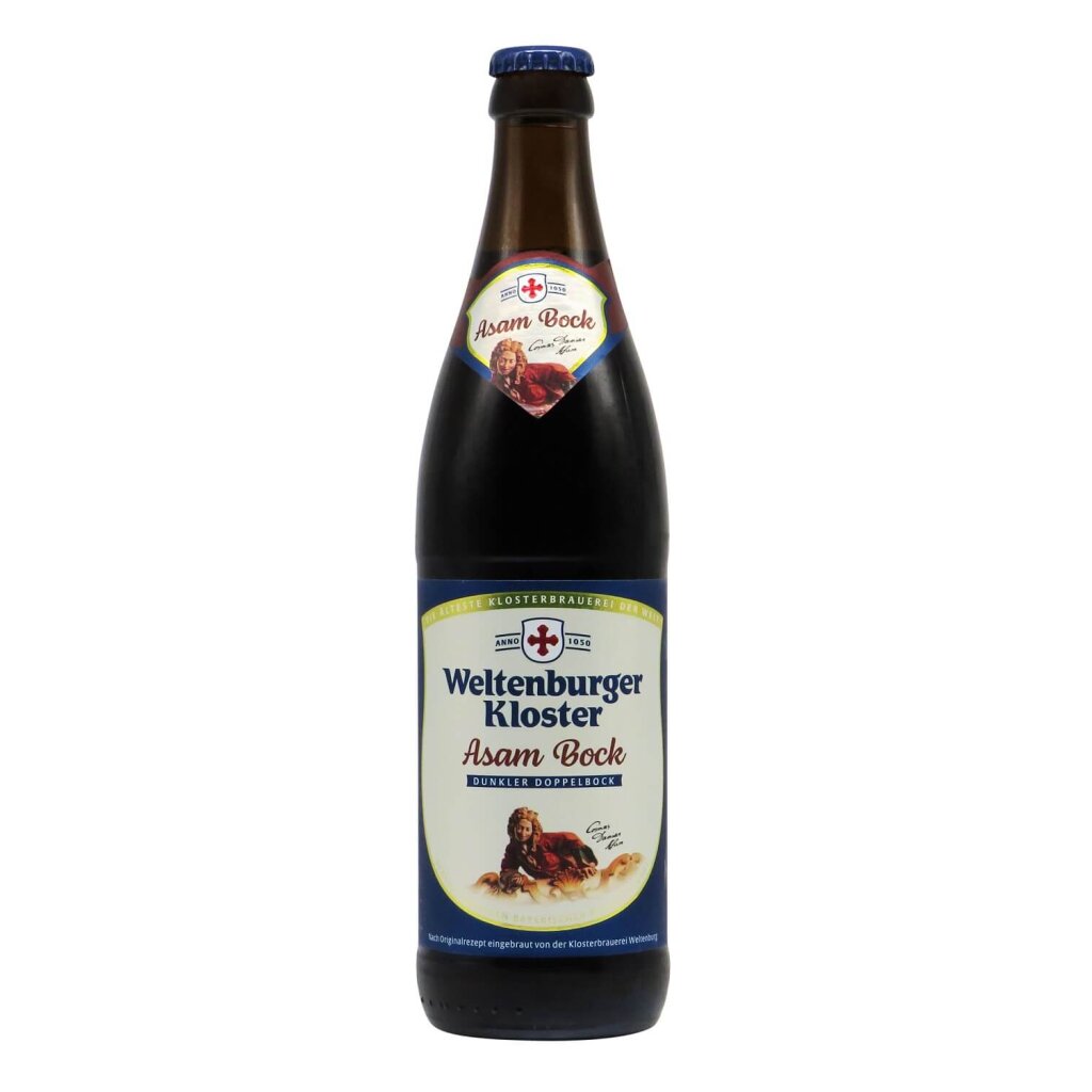 Weltenburger Kloster Asam Bock 500ml beer bottle