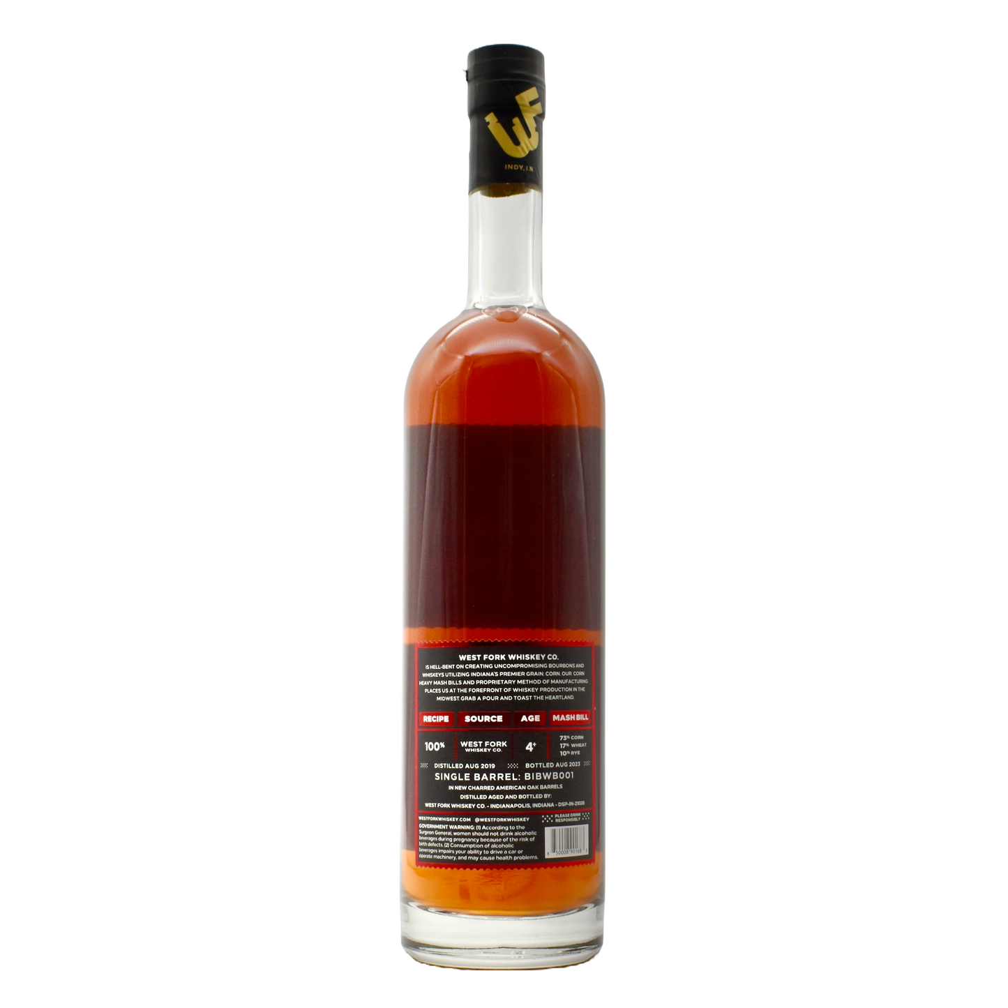 West Fork Bourbon Bottled in Bond 750ml