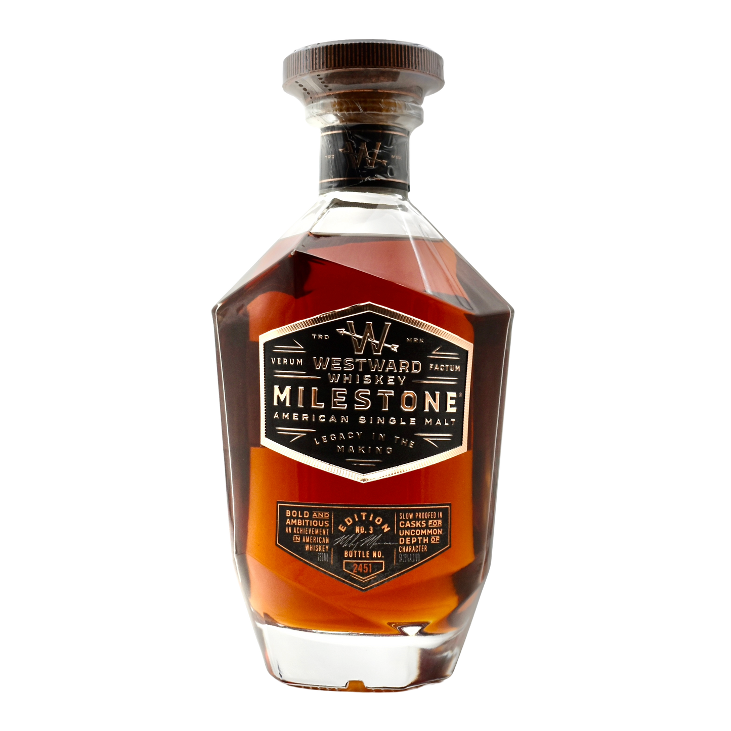 Westward American Single Malt Whiskey Milestone Edition No. 3 750ml [Limited Allocation]