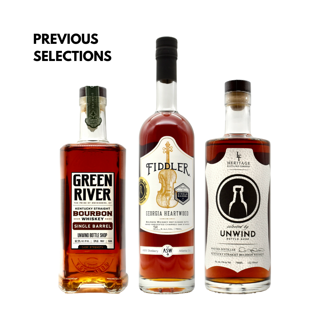 Whiskey Club Subscription - Quarterly (Unwind Store Picks) (~$90/Quarter)