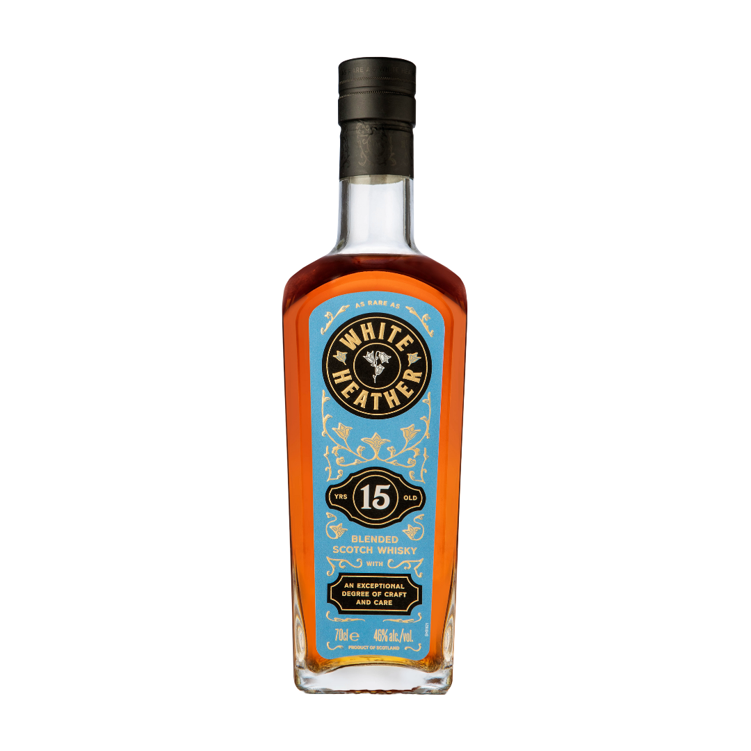 White Heather 15 Years Old Blended Scotch Whisky 700ml