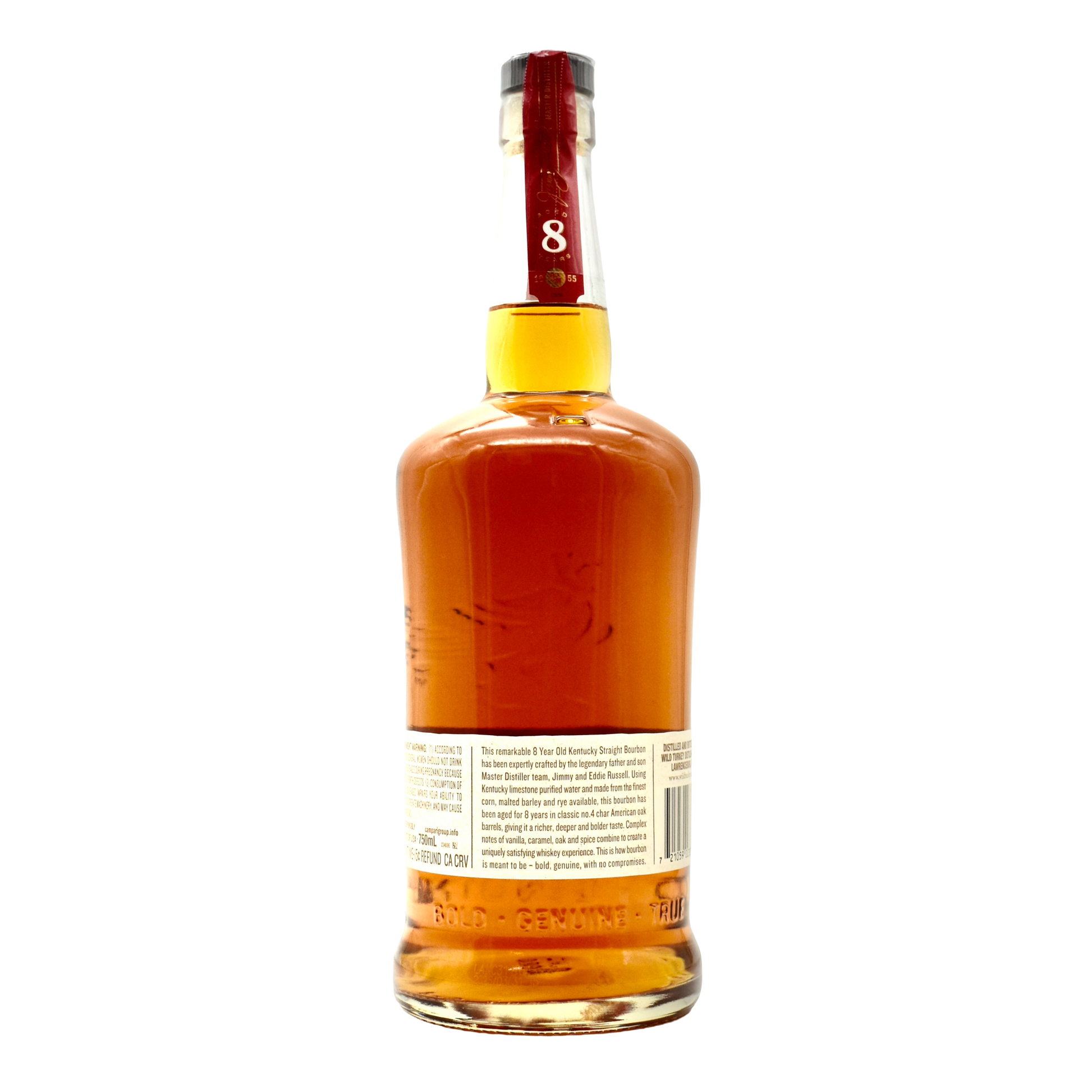 Wild Turkey 8 Year Bourbon 750ml | Kentucky Straight Bourbon Wild Turkey 8 Year Bourbon 750ml | Kentucky Straight Bourbon