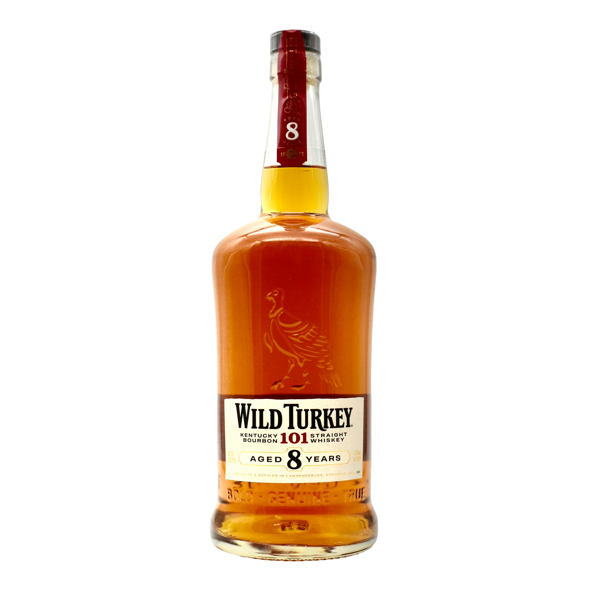 ウイスキー Wild Turkey 8 Years Old Bourbon Whiskey Wild Turkey 8 Year Bourbon 750ml – Unwind Bottle Shop