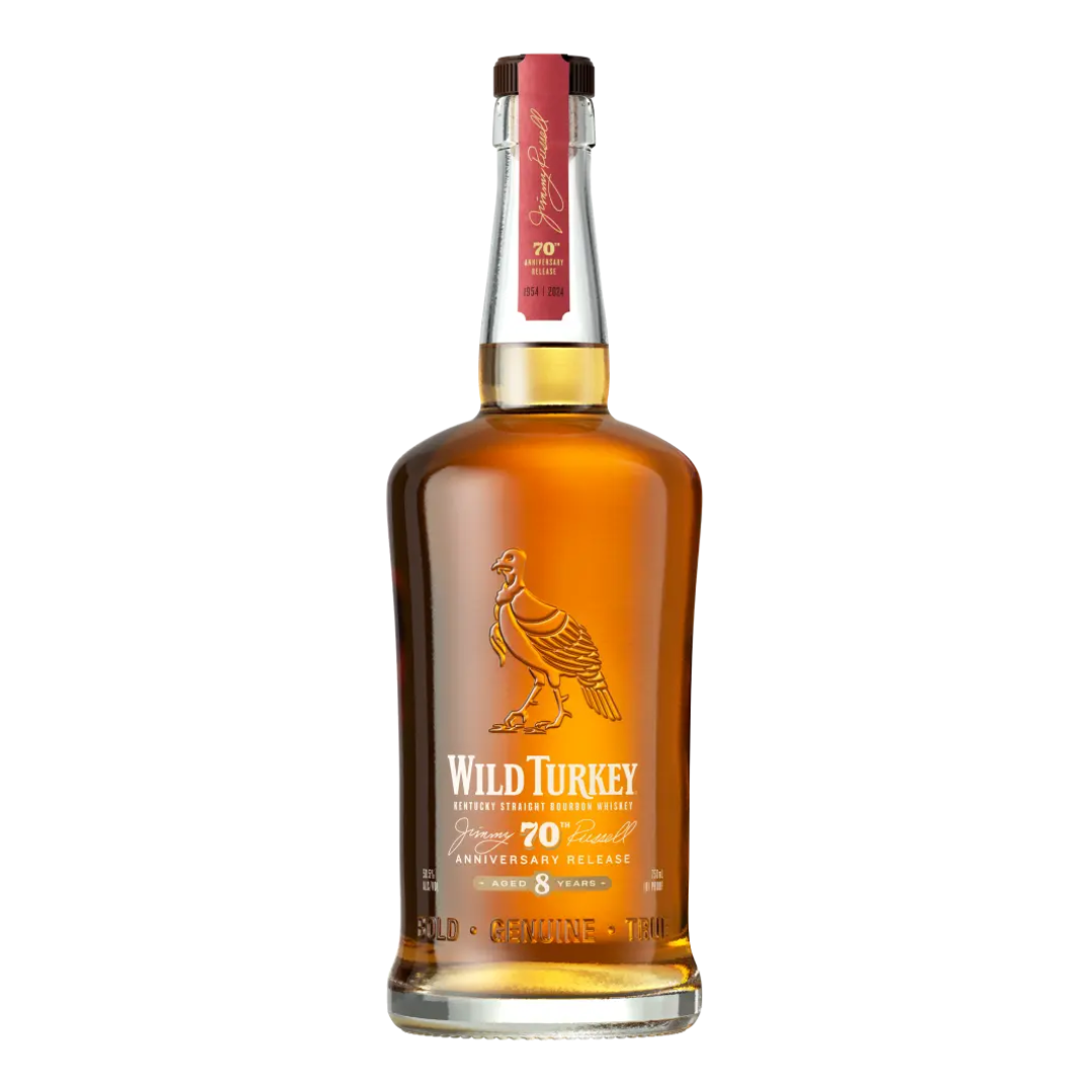 Wild Turkey Jimmy Russell's 70th Anniversary 8yr Bourbon 750ml [LIMIT 1]