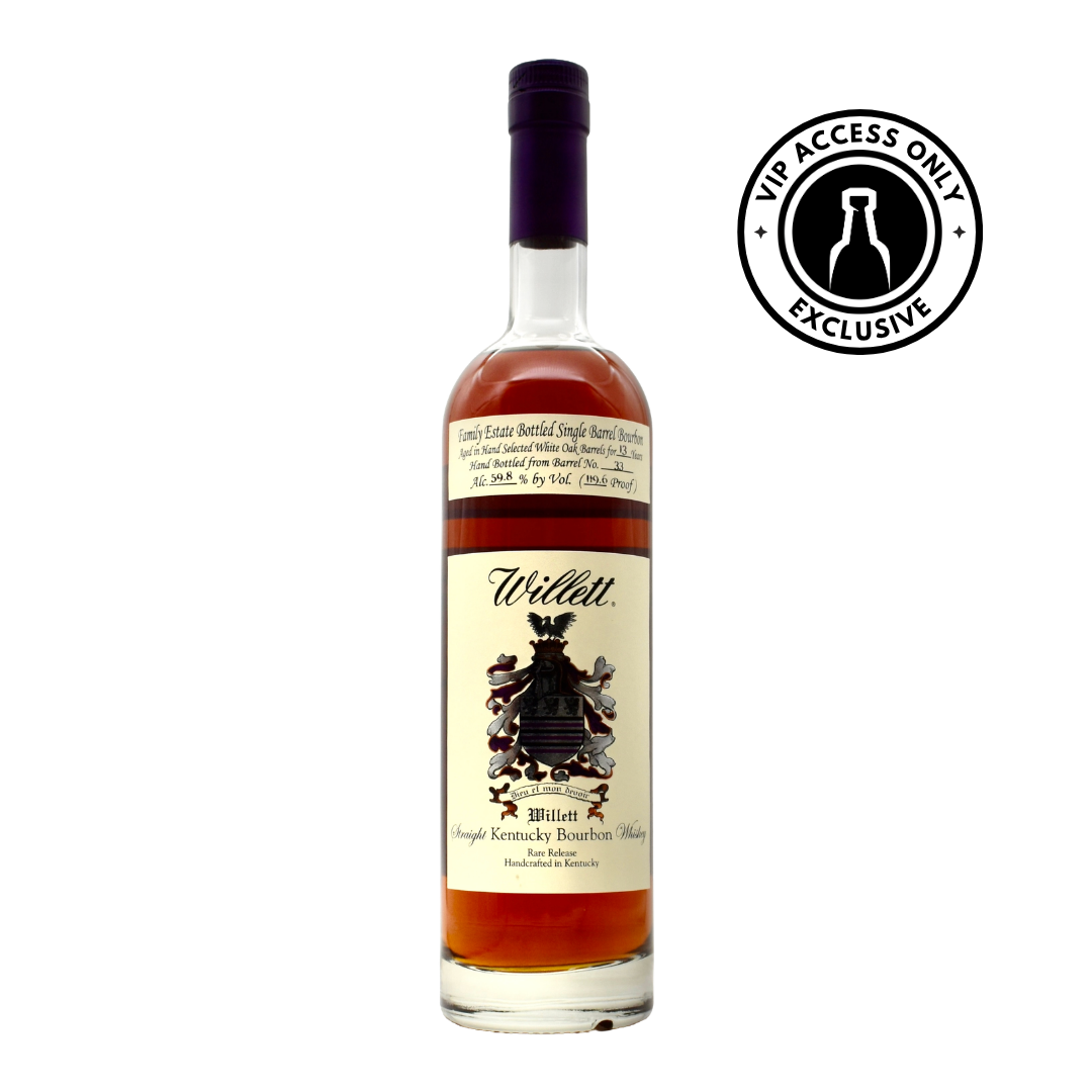 Willett Bourbon Single Barrel 13 Year 750ml (#33) | VIP Access