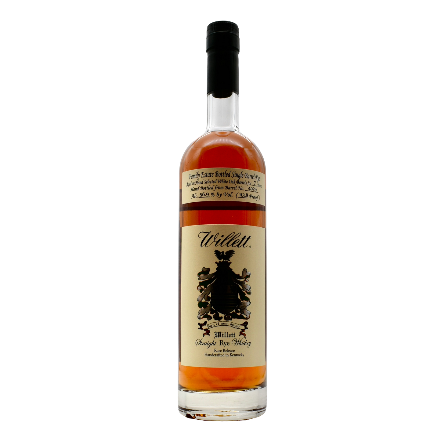 Willett Rye 7 Year Single Barrel #4029 750ml | VIP Access